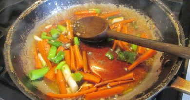 FamilyFunEats – Orzo with Carrots, Scallions, and a White Wine Sauce